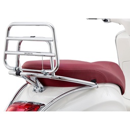 [PI789000] Gepäckträger hinten, PIAGGIO  für Vespa Primavera/Sprint 50 -150ccm  chrom, Gepäckauflage: 32x22 cm,  klappbar