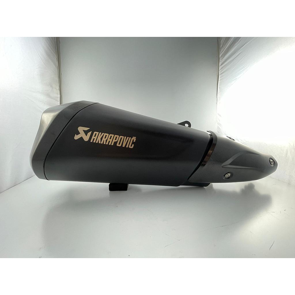 Rennauspuff "Akrapovic" für Vespa GTS 300 HPE Euro 5 mit KAT mit E-Genehmigung 